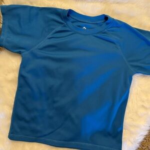 Bright Blue Boys Swim Rashguard